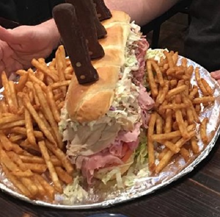 Mooney's Moses Sandwich Challenge Image