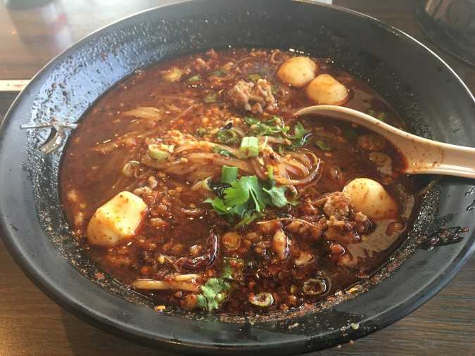 Tom Yum Fiery Noodle Challenge