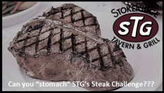 StokeRidge Tavern 72oz Steak Challenge