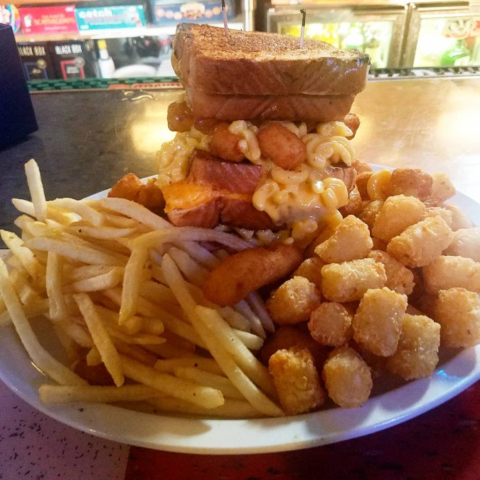 Swanky's Grilled Cheese Eating Challenge
