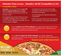 Kebella's Edmonds Team Pizza Challenge