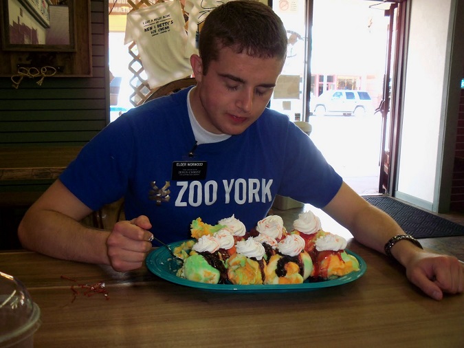 Ken and Betty's BellyAche Ice Cream Challenge