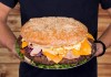 Newport Cafe's Super Ultimate Monster Burger Challenge