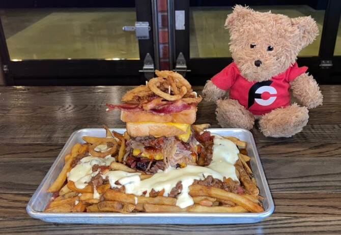 Two Brothers Brutus Buster Burger Challenge Pittsburg Kansas Crossing Casino