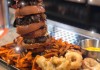 JB's Quadruple Burger Challenge
