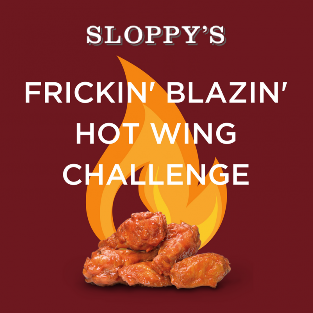 Sloppy's Frickin' Blazin' Hot Wing Challenge