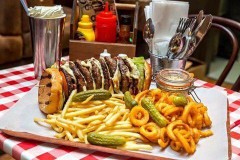 Sloppy's "Mega Munch" Burger Challenge