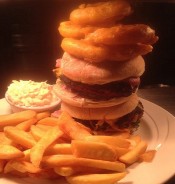 Swan's Big Dirty Burger Challenge