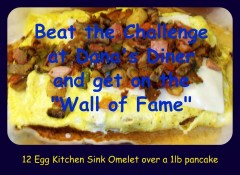Dana's 12-Egg Kitchen Sink Omelet Challenge