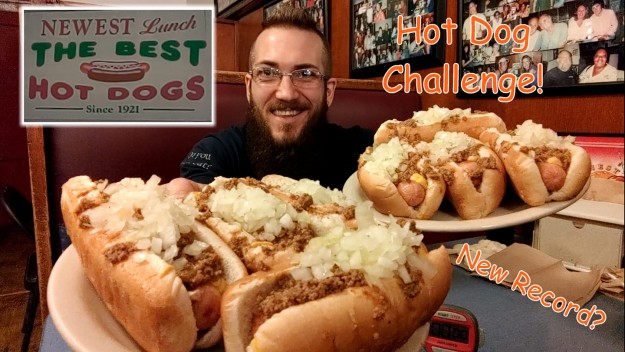Newest Lunch's Hot Dog Record Challenge
