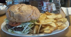 Omelet House's 3lb Monster Burger Challenge