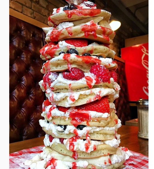 Polo Bar's Pancake Tower Challenge