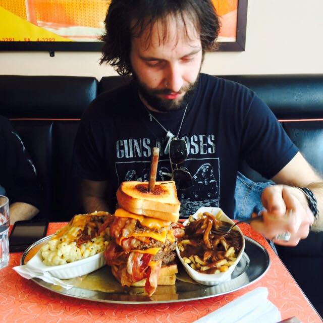 Lucy's Eastside Diner's "Uncle Grant's" Burger Challenge