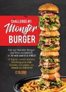 Ridiculous Burger's Monster Burger Challenge