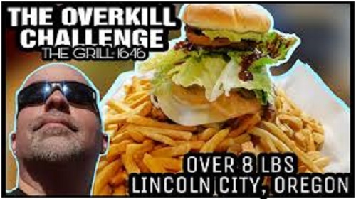 The Grill 1646's Overkill Burger Challenge