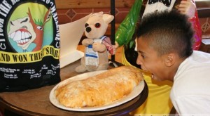 Papa's and Beer's Mega Burrito Challenge