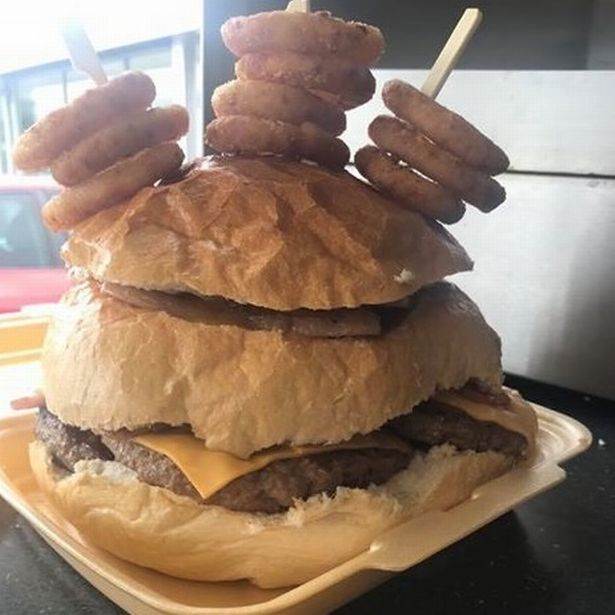Rolling Rolls' Fat Boy Burger Challenge
