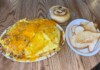 Bud's Cafe Belly Buster Breakfast Omelet Challenge Estherville Iowa