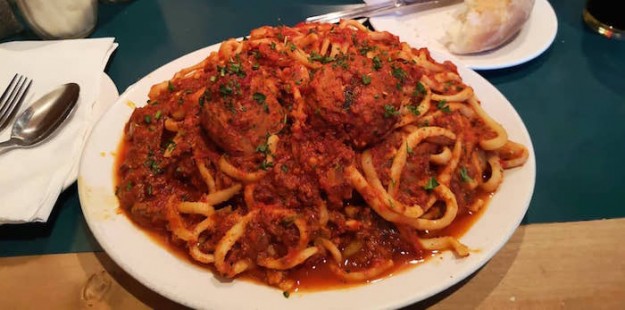 Anton's Pasta Bar's Spaghetti and Meatballs Challenge