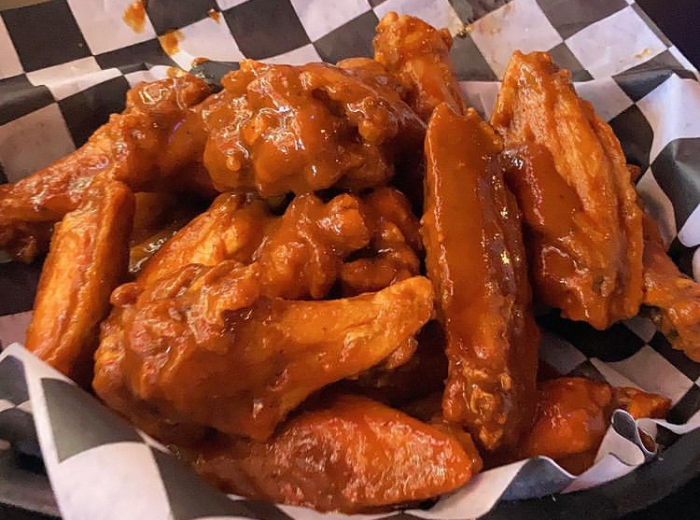 Arena Sports Bar's "Chernobyl" Spicy Wing Challenge