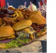 Dang BBQ's "Happy Days" Team Burger Challenge