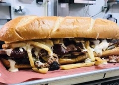 Smoked To The Bone's Philabuster Sandwich Challenge