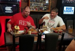 Finish Line's Giant "Rudland" Burger Challenge
