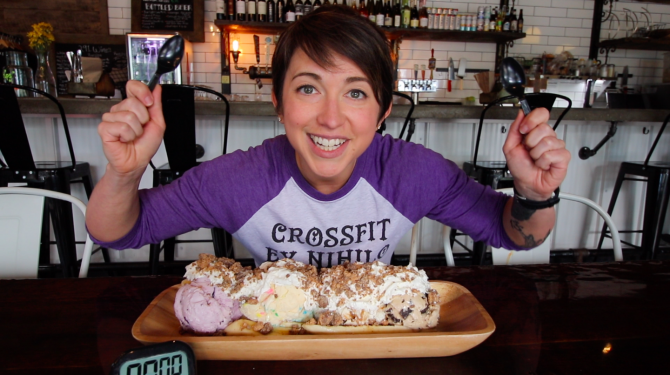291 Brewhouse's Kitchen Sink Ice Cream Challenge