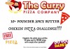 10lb Spicy Butter Chicken Pizza Challenge Description