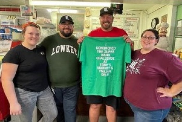Tony's Market and Italian Deli's Sandwich Challenge