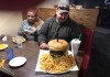 KEG Family Restaurant's "Mega Kegger" Burger Challenge
