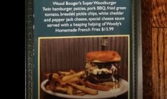 Wood Booger Grill's "Super WoodBurger" Challenge