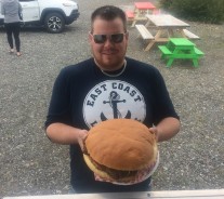 Frankensteiner Burger Challenge Newfoundland