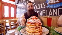 Oceana Grill's Dessert Pancakes Challenge