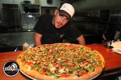 Fat Badgers' 20" 3-Topping Pizza Challenge Queenstown