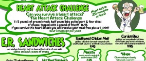 Dr. Getwell's "Heart Attack" Burger Challenge