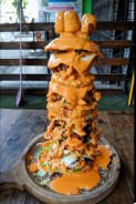 Chit Chat Chai's "Burj Khalifa Burger" Challenge