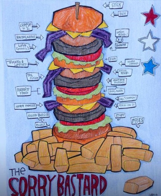 Barn Door Sorry Bastard Burger Challenge Michigan
