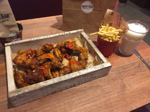Buck's Bar's "Bird Box" Spicy Chicken Wings Challenge