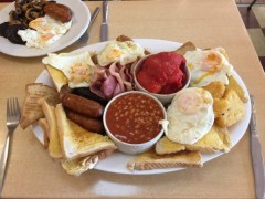Wonder Cafe's Full "English Breakfast" Challenge