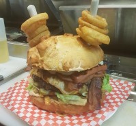 Brogan's Diner's Mafia Mike's Burger Delight Challenge