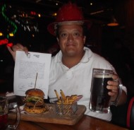 Burger Bar Joint Spicy Burger Challenge