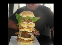 Lizards Bar and Grill's "Executioner" Burger Challenge
