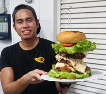 Harley's Fat Boy Burger Challenge Spain