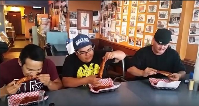 Phelp's Hog Heaven's Spicy "Hot Rib" Challenge