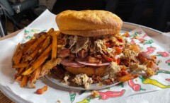 Old Iron Bar Hoginator Pork Sandwich Challenge Grant MI