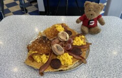 Nicollet Diner's Barbarian Breakfast Challenge Minneapolis MN