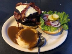 Big Red Restaurant's Red Bar Burger Challenge