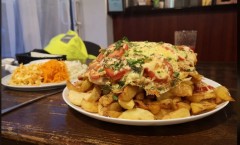 Kafe Berzi's Meat and Potatoes Food Challenge