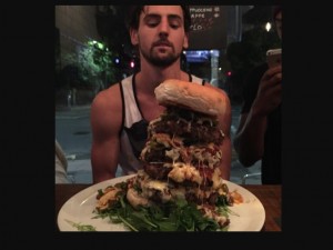 Meatbusters' 2kg Hulk Burger Challenge